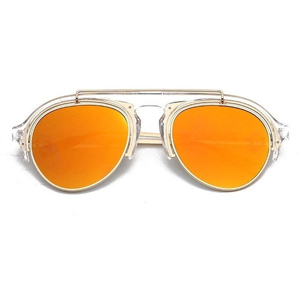 Ochelari de soare moderni de dama in mai multe culori - model rotunjit