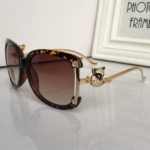 Ochelari de soare de dama cu decor metalic in mai multe culori