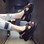 Αθλητικά κομψά σανδάλια με σκληρή σόλα σε πολλά χρώματα