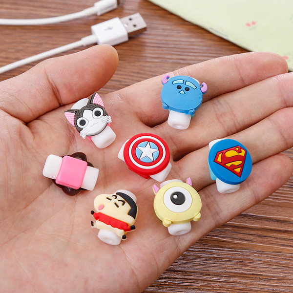 Сладки силиконови форми защитаващи зарядните от скъсване 