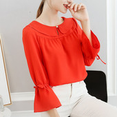 Γυναικείες μπλούζες με λαιμόκοψη σε διάφορα χρώματα - δωρεάν μοντέλο