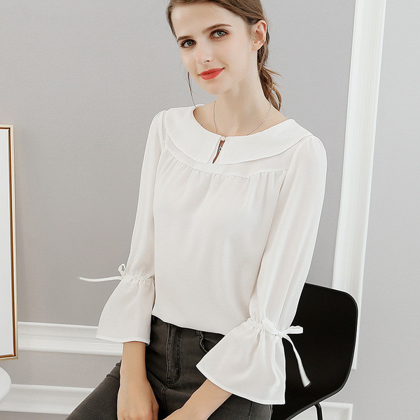 Γυναικείες μπλούζες με λαιμόκοψη σε διάφορα χρώματα - δωρεάν μοντέλο