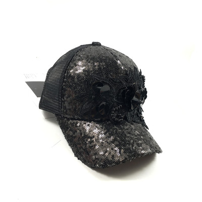 Palarie de dama cu decor 3D in doua modele