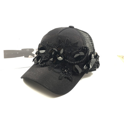 Palarie de dama cu decor 3D in doua modele