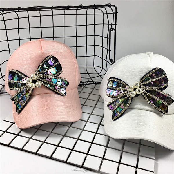 Palarie moderna de dama cu panglica in mai multe culori