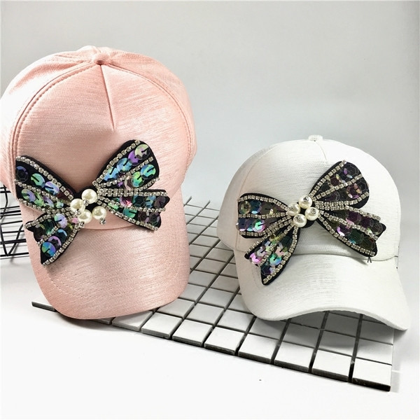 Palarie moderna de dama cu panglica in mai multe culori