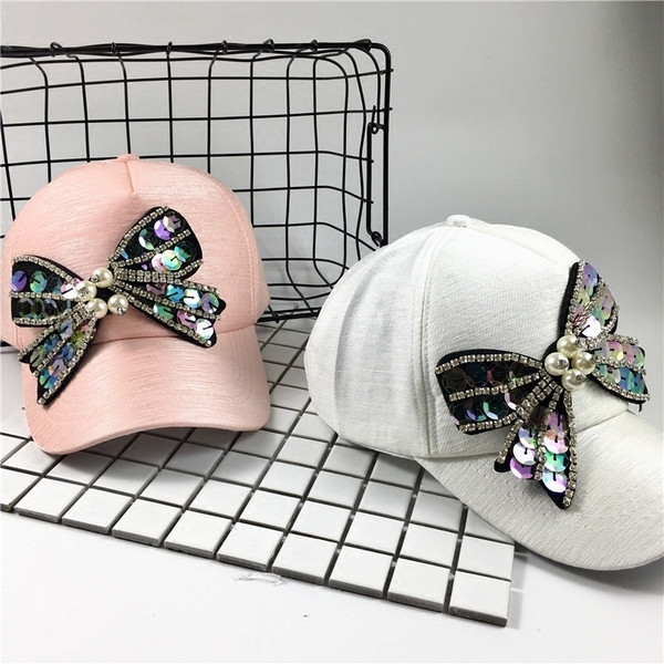 Palarie moderna de dama cu panglica in mai multe culori