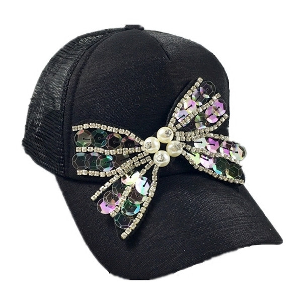 Palarie moderna de dama cu panglica in mai multe culori