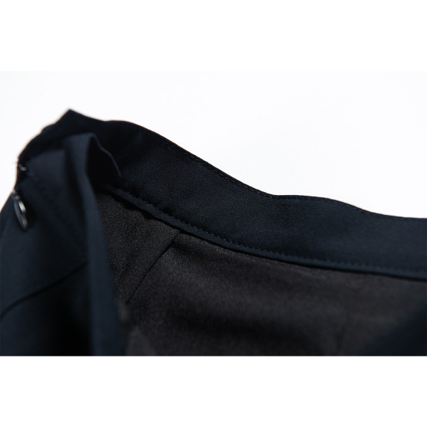 Fusta de dama cu talie inalta in doua culori