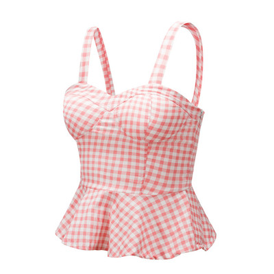 Maieu colorat de damă croit în partea de jos