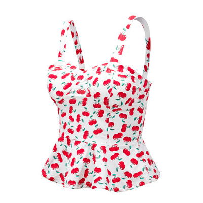 Maieu colorat de damă croit în partea de jos