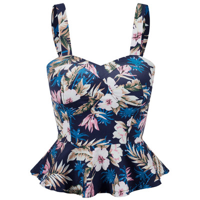 Maieu colorat de damă croit în partea de jos