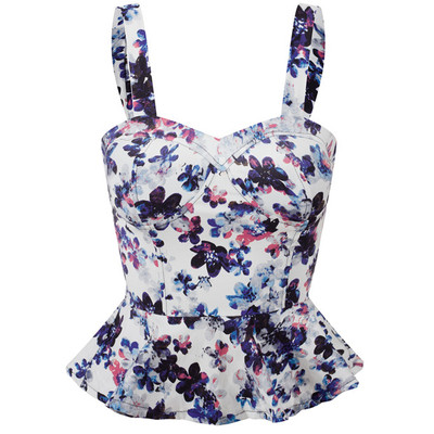 Maieu colorat de damă croit în partea de jos