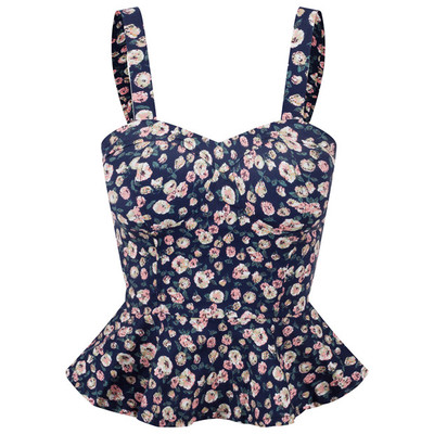 Maieu colorat de damă croit în partea de jos