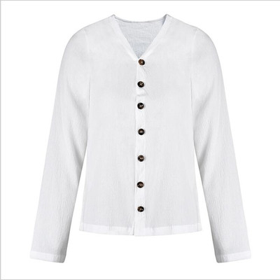 Cămașă de damă albă casual model NOU