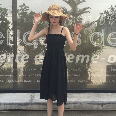 Rochie de vara dama cu bretele subtiri in mai multe culori