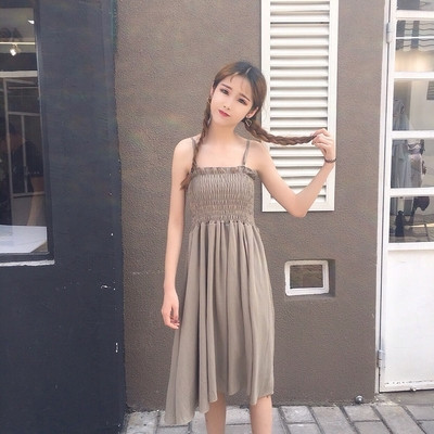 Rochie de vara dama cu bretele subtiri in mai multe culori