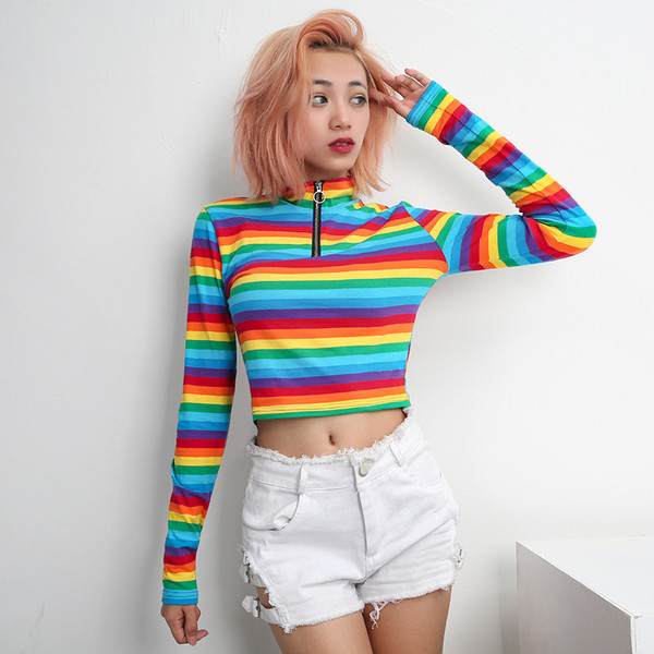 Μπλούζα με μακριά μανίκια κοντό μανίκι