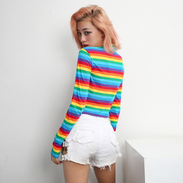 Μπλούζα με μακριά μανίκια κοντό μανίκι