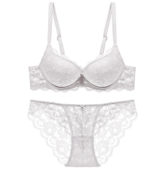 Set de lenjerie elegantă din dantelă, în opt culori