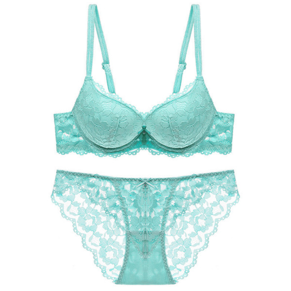 Set de lenjerie elegantă din dantelă, în opt culori