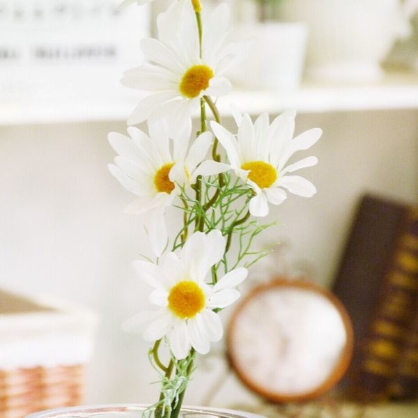 Διακοσμητικά λουλούδια σε τρία χρώματα