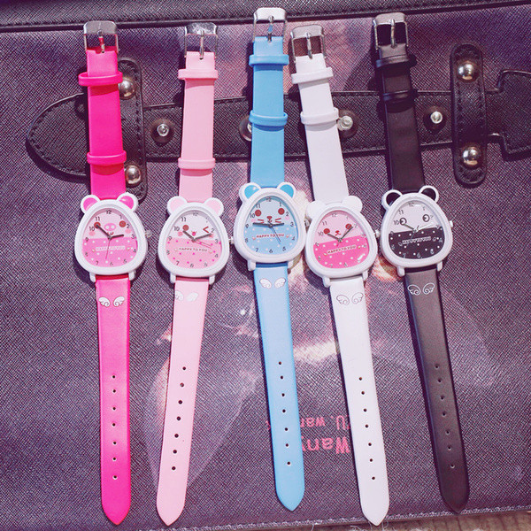 Детски часовник в няколко цвята подходящ за момичета и момчета