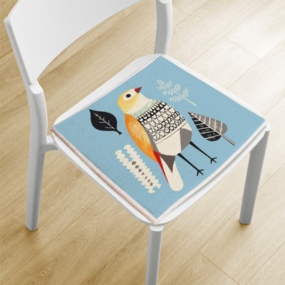 Μαξιλάρι έδρας σε δύο μεγέθη με διαφορετικές εκτυπώσεις