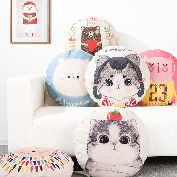 Perna decorativa cu imprimeu