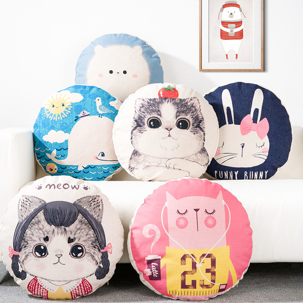 Perna decorativa cu imprimeu