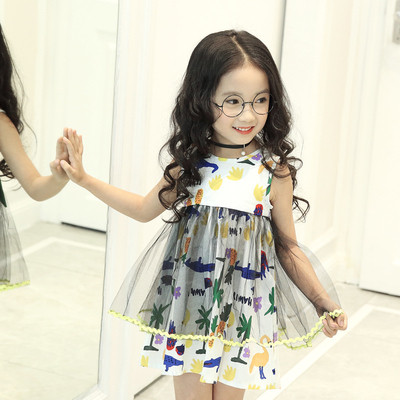 Παιδικό φόρεμα για κορίτσι με εφαρμογές και κορδέλα σε δύο χρώματα