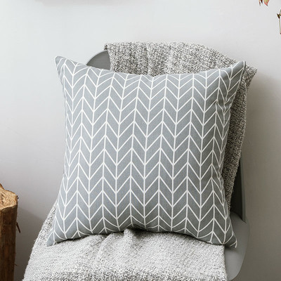 Калъфки за възглавници с геометрични шарки
