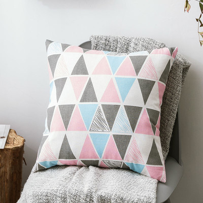 Калъфки за възглавници с геометрични шарки
