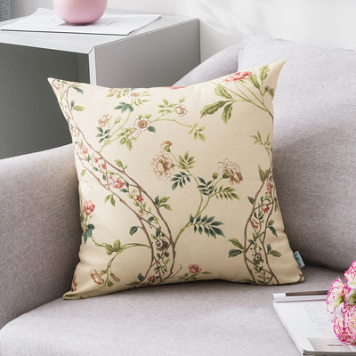 Калъфка за възглавници във флорални десени