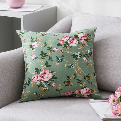 Калъфка за възглавници във флорални десени