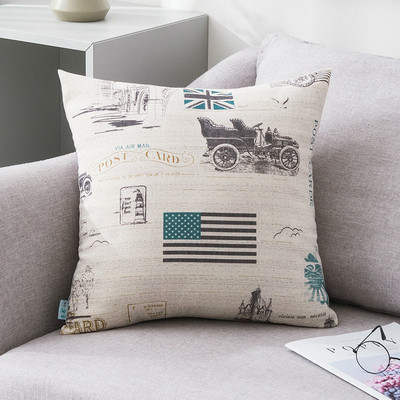 Калъфка за възглавници във флорални десени