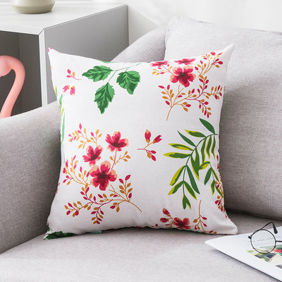 Калъфка за възглавници във флорални десени