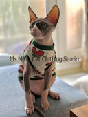 Ενδιαφέρουσες ενδυμασίες για γάτες με έγχρωμες εφαρμογές