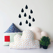 Διακοσμητικό μαξιλάρι σε δύο χρώματα - Cloud