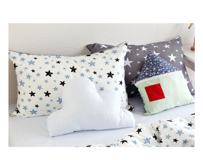 Διακοσμητικό μαξιλάρι σε δύο χρώματα - Cloud