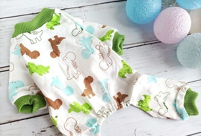 Salopeta pentru caini cu aplicare de culoare in mai multe culori