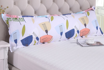 Калъфка за възглавница в няколко цвята с флорална декорация