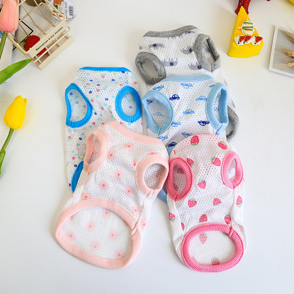 Ρούχα για ένα σκυλί σε διάφορα χρώματα