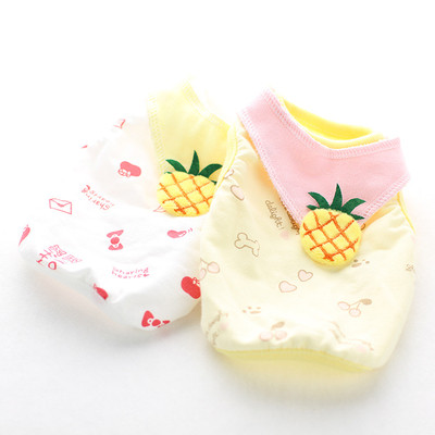 Πολύχρωμα ρούχα για σκύλους με τρισδιάστατο στοιχείο σε δύο χρώματα