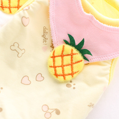 Πολύχρωμα ρούχα για σκύλους με τρισδιάστατο στοιχείο σε δύο χρώματα