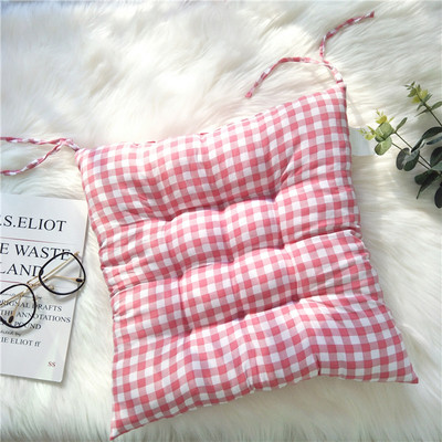 Възглавница за стол с връзки в три цвята