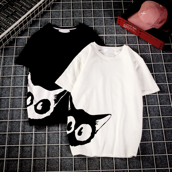 Памучна мъжка тениска с апликация в няколко цвята