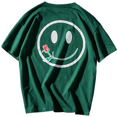 Модерна мъжка тениска а апликация в няколко цвята