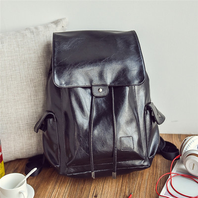 Мъжка раница от еко кожа подходяща за ежедневието