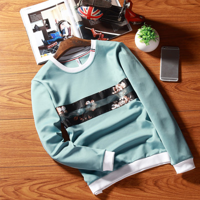 Bluză bărbătească modernă cu aplicație colorată în mai multe culori